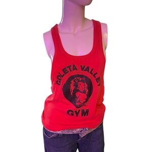 Vintage Rock & Roll Brand Tank Top Goleta Gym Lion